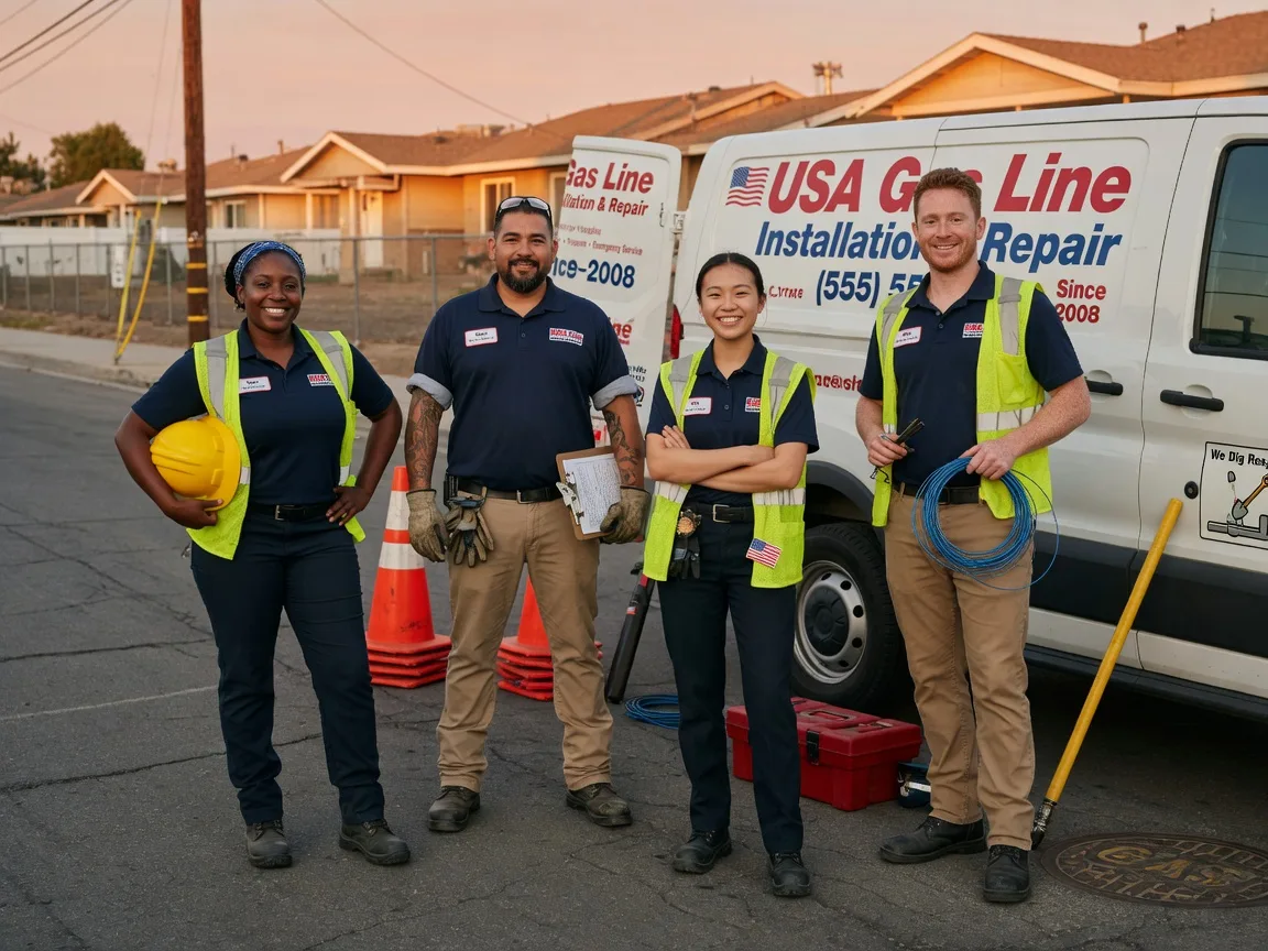 Gas Line Installation company in Naperville, IL